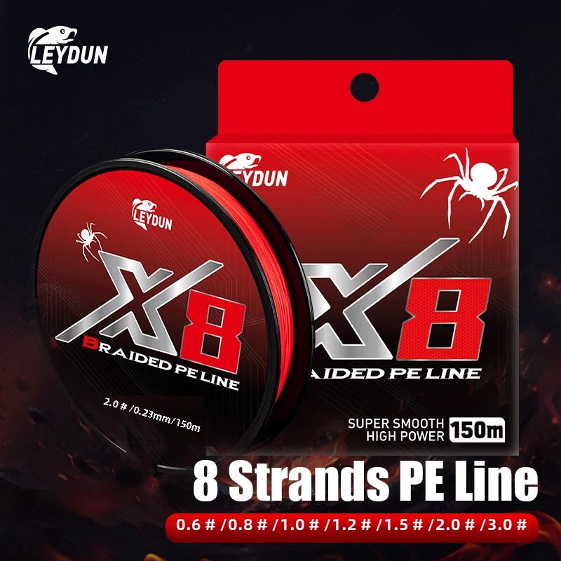 Ice Fishing Line - LEYDUN-sedal de pesca rojos que no