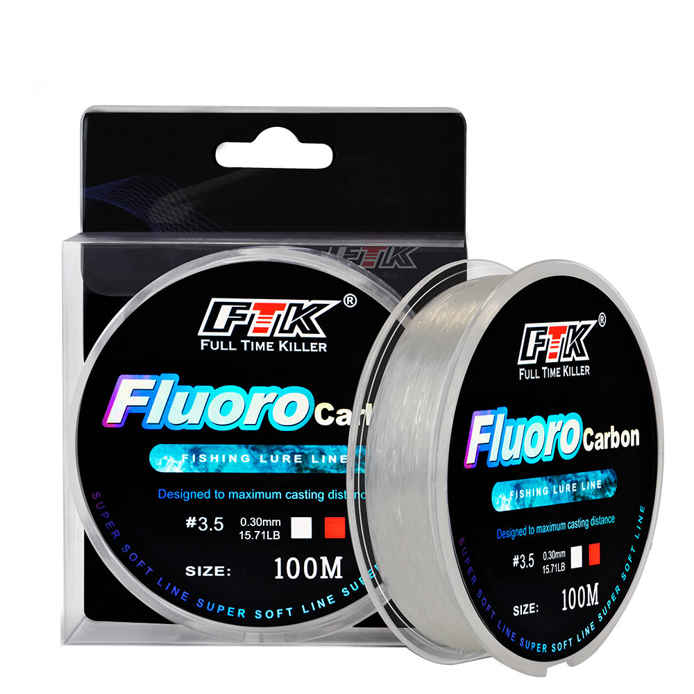 Línea de Pesca de Fluorocarbon - Copolymer Line reseña y precio