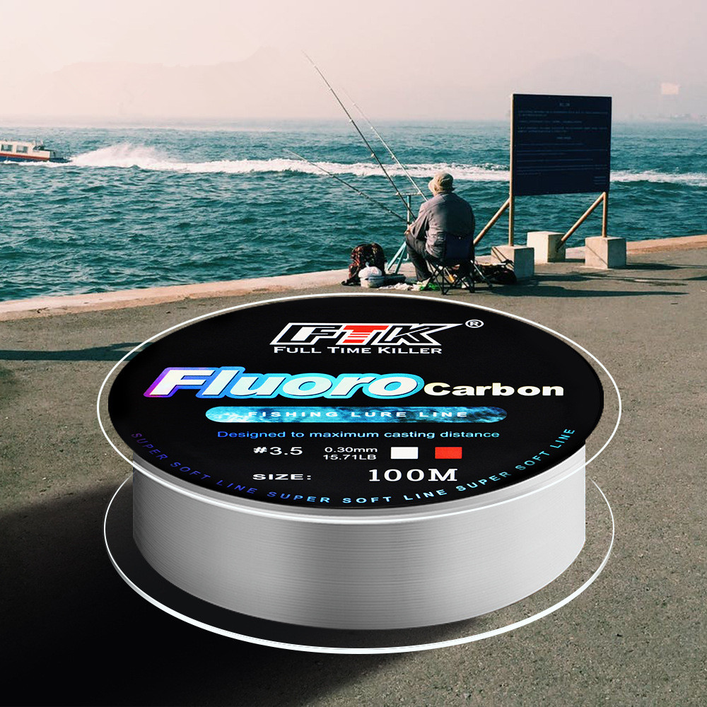 Línea de Pesca de Fluorocarbon - Copolymer Line reseña y precio