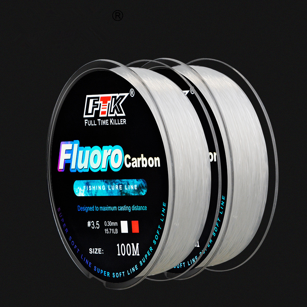 Línea de Pesca de Fluorocarbon - Copolymer Line reseña y precio